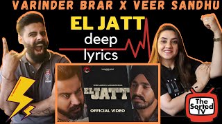 El Jatt  Varinder Brar  Veer Sandhu  Delhi Couple Reactions [upl. by Leunamme]