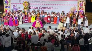 Guelaguetza 2023  Diosa Centeotl  Gran Final [upl. by Enialed635]