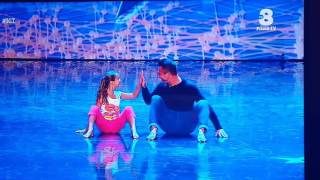 Padre e figlia perfetti ITALIAS GOT TALENT 310317 [upl. by Anilesor]