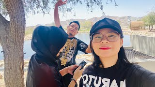 Dubai Diary  Camping at Suhaila Lake Hatta Dubai  Filipina Living in UAE [upl. by Mall]