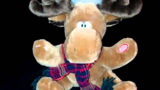 PLUSH ANIMATED SINGING REINDEER quotGRANDMA GOT RUN OVER BY A REINDEERquot DR ELMOMOV07554MPG [upl. by Brookhouse942]