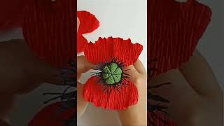 🥰 Realistic Crepe Paper Flowers [upl. by Myca]