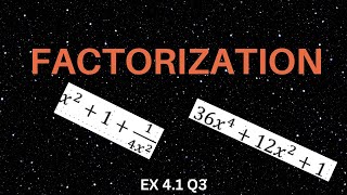 Factorization class 9 Ex 4 1 Q 3 [upl. by Oicanata]