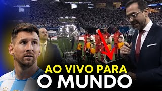 PREGOU PRO MUNDO Na Abertura da Copa América 2024 O Pastor faz pregação quotJesusquot [upl. by Thirzi27]