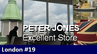 Peter Jones excellent department store on Sloane Square London  Episode 19 [upl. by Alejoa552]