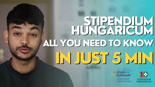 Stipendium Hungaricum Scholarship Explained in 5 Minutes [upl. by Kape]