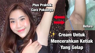 Cara Untuk Memutihkan Ketiak Yang Hitam  Elumor Oxter Cream Review [upl. by Cyn]