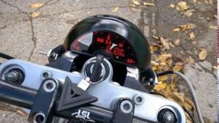 BMWR1100R Motogadget Motoscope Pro [upl. by Eleets]