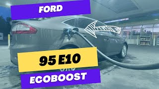 BENZYNA 95 E10  do forda ECOBOOST [upl. by Naerda839]