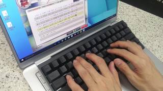 HHKB BT bluetooth typing test [upl. by Leribag]