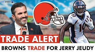 🚨 TRADE ALERT 🚨 Jerry Jeudy Traded To Browns For 2 Late NFL Draft Picks To Broncos  Browns News [upl. by Jabin]