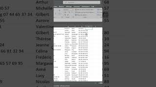 Gérer vos listes dadresses dans excel [upl. by Nylorak876]