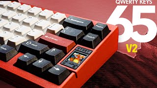 QK65 V2 Return of a 65 Keyboard King Unbox Review amp Soundtests [upl. by Libre]