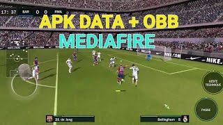 fifa 16 mod fifa 24 android apk  data obb mediafıre champions league [upl. by Aicirtam]