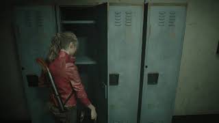 Resident Evil 2 Get to Workers Break Room Push Cabinet [upl. by Fredi]