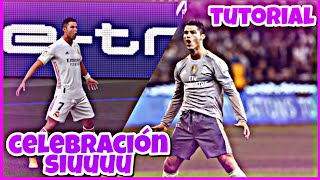 COMO HACER LA CELEBRACION DE CRISTIANO RONALDO SIUUUUU en FIFA y EA FC 24  TUTORIALES DE FESTEJOS [upl. by Giana525]