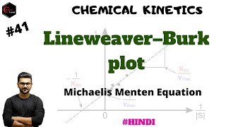 Lineweaver Burk Plot Michaelis Menten Equation  Enzyme Catalysis  Chemical Kinetics [upl. by Delaryd72]