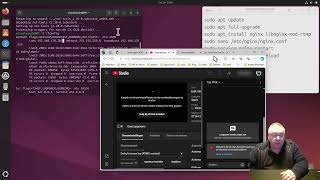 NGINX streaming server on Ubuntu part 6 restream to youtube [upl. by Errot904]