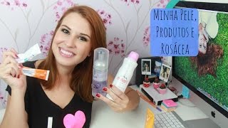 Minha Pele Produtos e Rosácea  Fabi Santina [upl. by Rella]