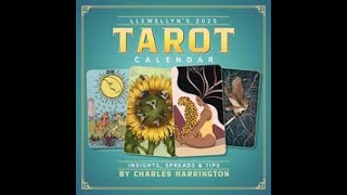 Llewellyns 2025 Tarot Calendar Overview [upl. by Alistair]