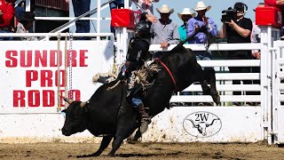 Sundre Pro Rodeo 2022  Saturday afternoon bulls [upl. by Emlynn]