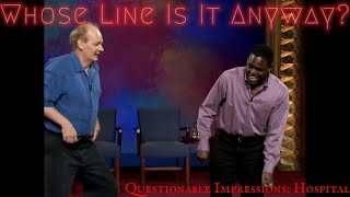 Questionable Impressions Hospital Whose Line Is It Anyway  Classic [upl. by Aerbas]