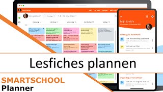 Smartschool  Planner  Lesfiche plannen [upl. by Ilona457]