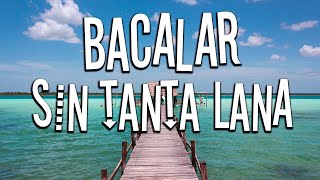 Bacalar que hacer en la laguna de 7 colores con poco dinero [upl. by Nuahsyar41]