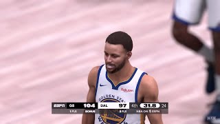 MAVERICKS vs WARRIORS FULL GAME HIGHLIGHTS  October 8 2024  2024 NBA Pre Season Highlights 2K25 [upl. by Sheree]