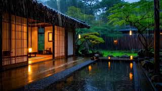 🔴Rain Sound On Window with Thunder SoundsㅣHeavy Rain for Sleep Study and Relaxation Meditation [upl. by Aenneea73]