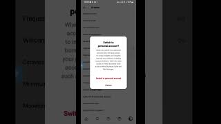apne instagram account ko personal account kaise banaye instagram viralvideo shorts account [upl. by Ahtiuqal87]