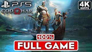 GOD OF WAR Gameplay Walkthrough Part 1 FULL GAME 4K 60FPS PS5  No Commentary [upl. by Notyarb919]