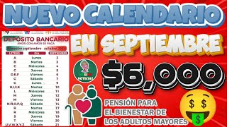 😱🤑NUEVO CALENDARIO PAGO BIMESTRE SEPTIEMBREOCTUBRE PENSIÓN BIENESTAR DE LOS ADULTOS MAYORES🤑😱 [upl. by Harley]