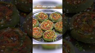 ઓછાતેલમાં નવો નાસ્તો  Navo Nasto  Mini Aloo paratha  Coin Parotta Recipe  aloo Paratha shorts [upl. by Gretchen]