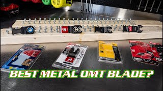 Best Oscillating MultiTool Blades For Metal  Milwaukee Diablo DeWalt Bosch [upl. by Sean]