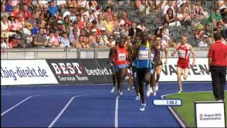 David Rudisha 14109 World Record in Berlin  HQ [upl. by Rahmann]