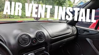 ALL MIATAS NEED THIS 30 Vent Mod [upl. by Liatris]