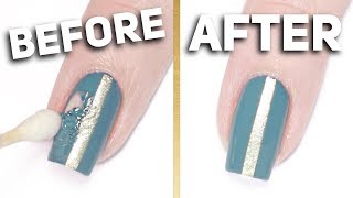 18 Nail Art Hacks Everyone Should Know [upl. by Nahrut]