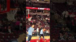 memphisgrizzlies warm up vs chicagobulls Second row view shorts [upl. by Countess]