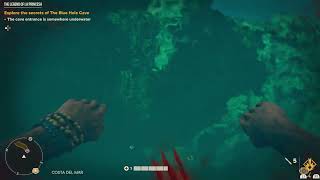 Far Cry 6  How To Explore The Secret Of The Blue Hole Cave [upl. by Chrissie]