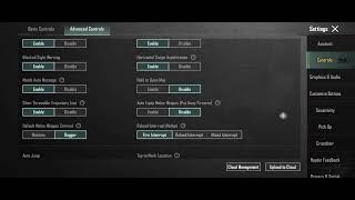 BGM I no gyroscope settings best sensitivity settings fully head sensitivity settings [upl. by Buzzell]