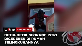 Seorang Istri Polisi Digerebek di Rumah Selingkuhan Oleh Keluarga  Kabar Utama tvOne [upl. by Leonhard]