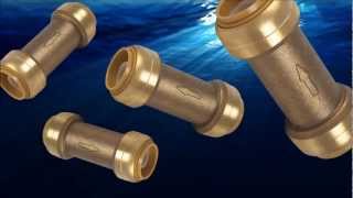 SharkBite Brass Check Valves [upl. by Nauqram812]