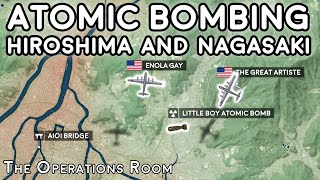 The Atomic Bombings of Hiroshima and Nagasaki  Animated [upl. by Dupin]