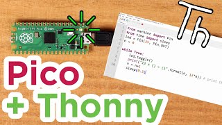 How to Setup a Raspberry Pi Pico and Code with Thonny [upl. by Pantia]