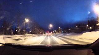 Drive Downtown to Alaska Regional Hospital Anchorage Alaska [upl. by Maloy]