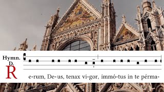 Rerum Deus tenax vigor None hymn Ferias throughout the year [upl. by Phelgon]