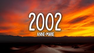 AnneMarie  2002 Lyrics [upl. by Varian]