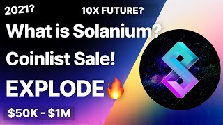 What is Solanium Price Analysis amp Prediction 10X Future [upl. by Dodge]