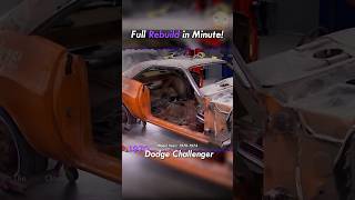 1970 Dodge Challenger Rebuild  Iconic Muscle Car Restoration [upl. by Ariahaj501]